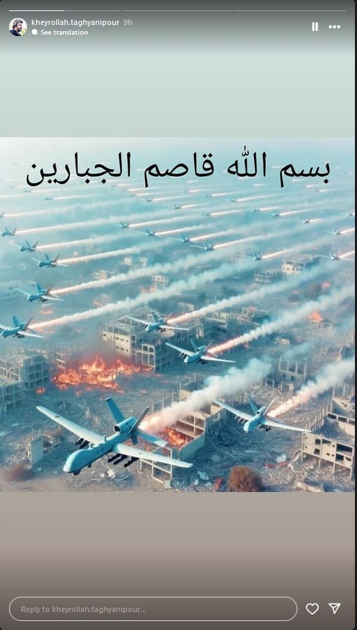 هنرمندان «وعده صادق» را در صفحات شخصی خود روایت کردند