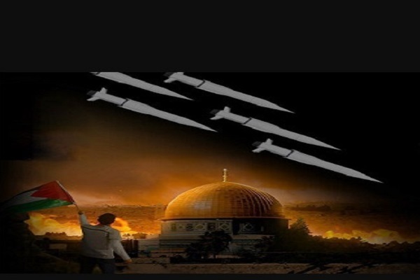 فیلم | شادی فلسطینی‌ها پس از عملیات «وعده صادق»