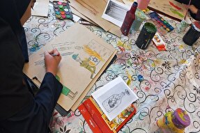 مسابقه تصویرگری حمله سپاه به رژیم غاصب صهیونیستی در نیمروز برگزار شد + عکس