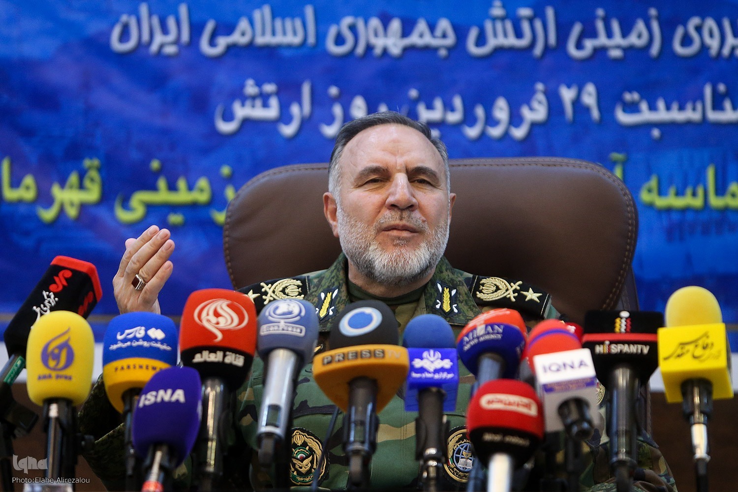 نشست خبری روز ارتش