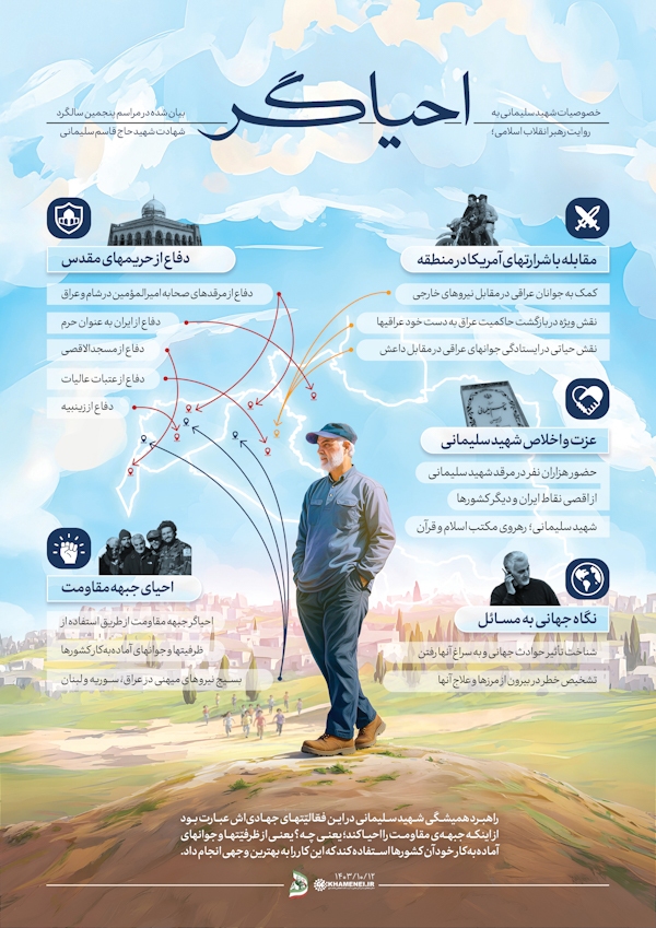 خصوصیات شهید سلیمانی به روایت رهبر انقلاب اسلامی