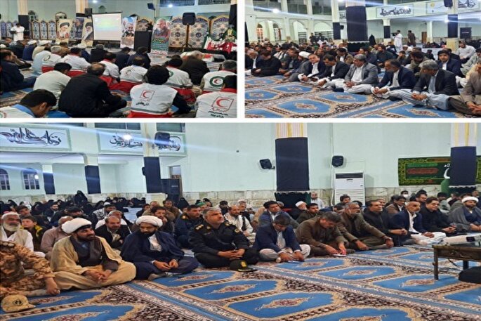 عکس| گرامیداشت سالگرد شهادت «حاج قاسم سلیمانی» در سیستان‌وبلوچستان