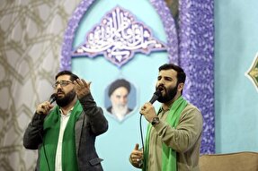 عکس | جشن شب میلاد جوادالائمه(ع) در حرم بانوی کرامت