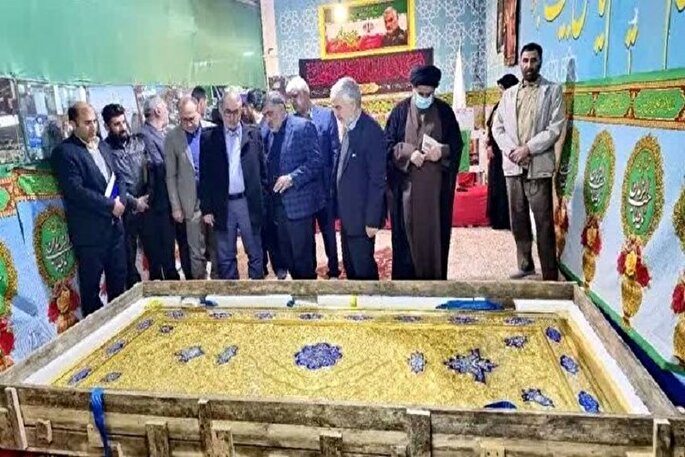 تکمیل ساخت درب حرم مطهر امام حسن عسکری(ع) در کهگیلویه‌وبویراحمد