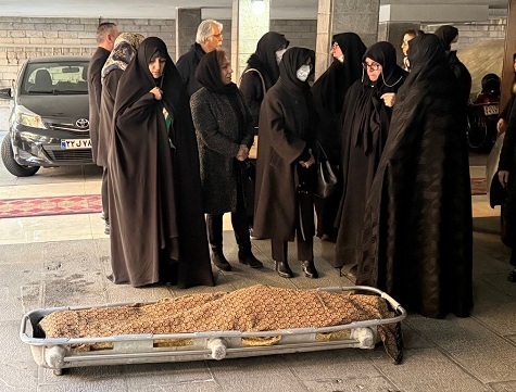 تشییع پیکر منیر گرجی بدون تشریفات