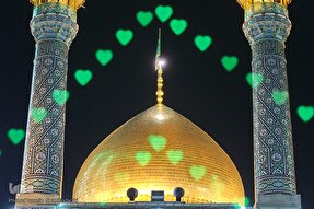 حال و هوای حرم حضرت معصومه(س) در شب ولادت امام حسین(ع)
