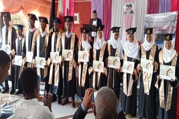 ششمین دوره آیین دانش آموختگی طلاب المصطفی در ماداگاسکار برگزار شد