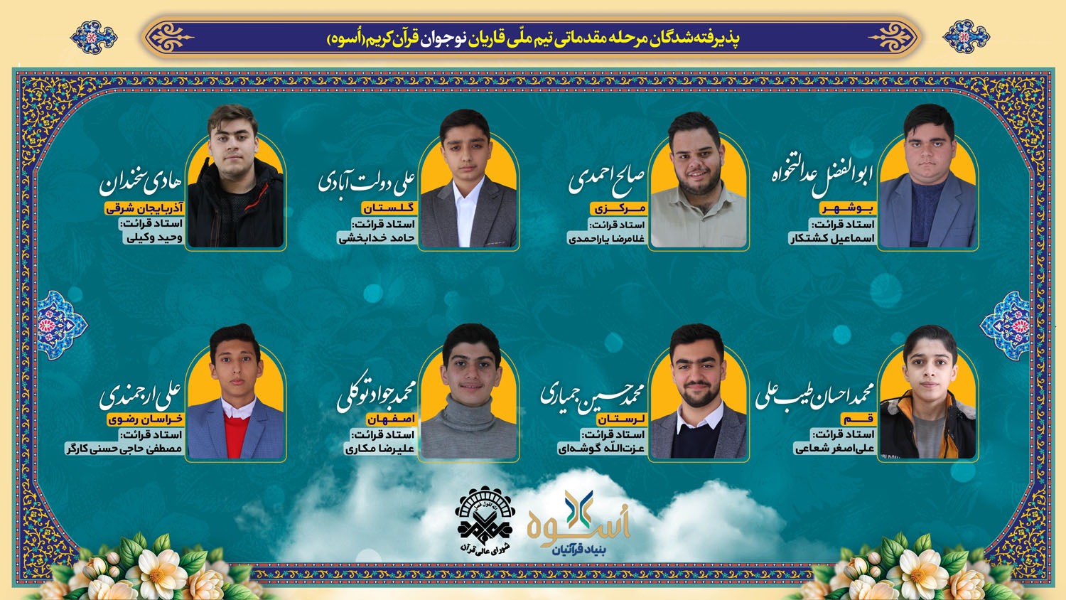 اعلام اسامی پذیرفته‌شدگان مرحله مقدماتی تیم ملی قاریان نونهال و نوجوان