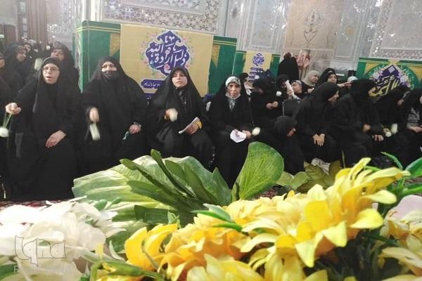 جشن مناسبتی «ولادت اقمار» در حرم مطهر رضوی برگزار شد
