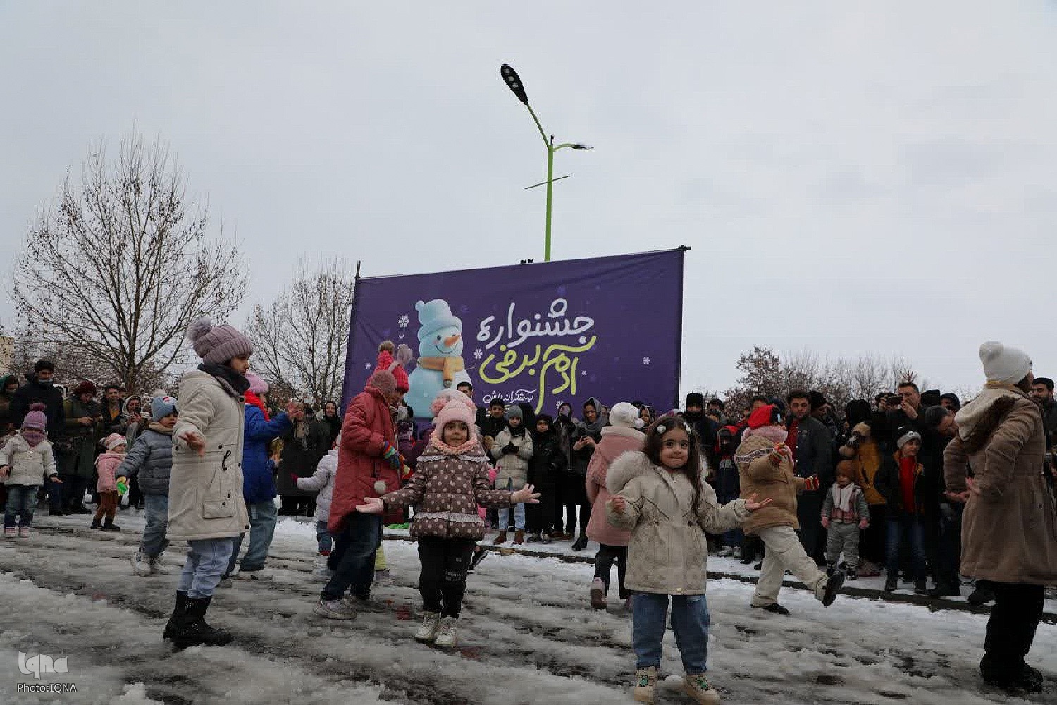 جشنواره آدم برفی در خوی