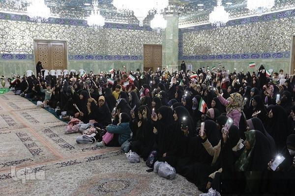 گردهمایی بانوان قرآنی جهان اسلام در حرم مطهر حضرت معصومه (س) برگزار شد گردهمایی بانوان قرآنی جهان اسلام در حرم مطهر حضرت معصومه (س) برگزار شد