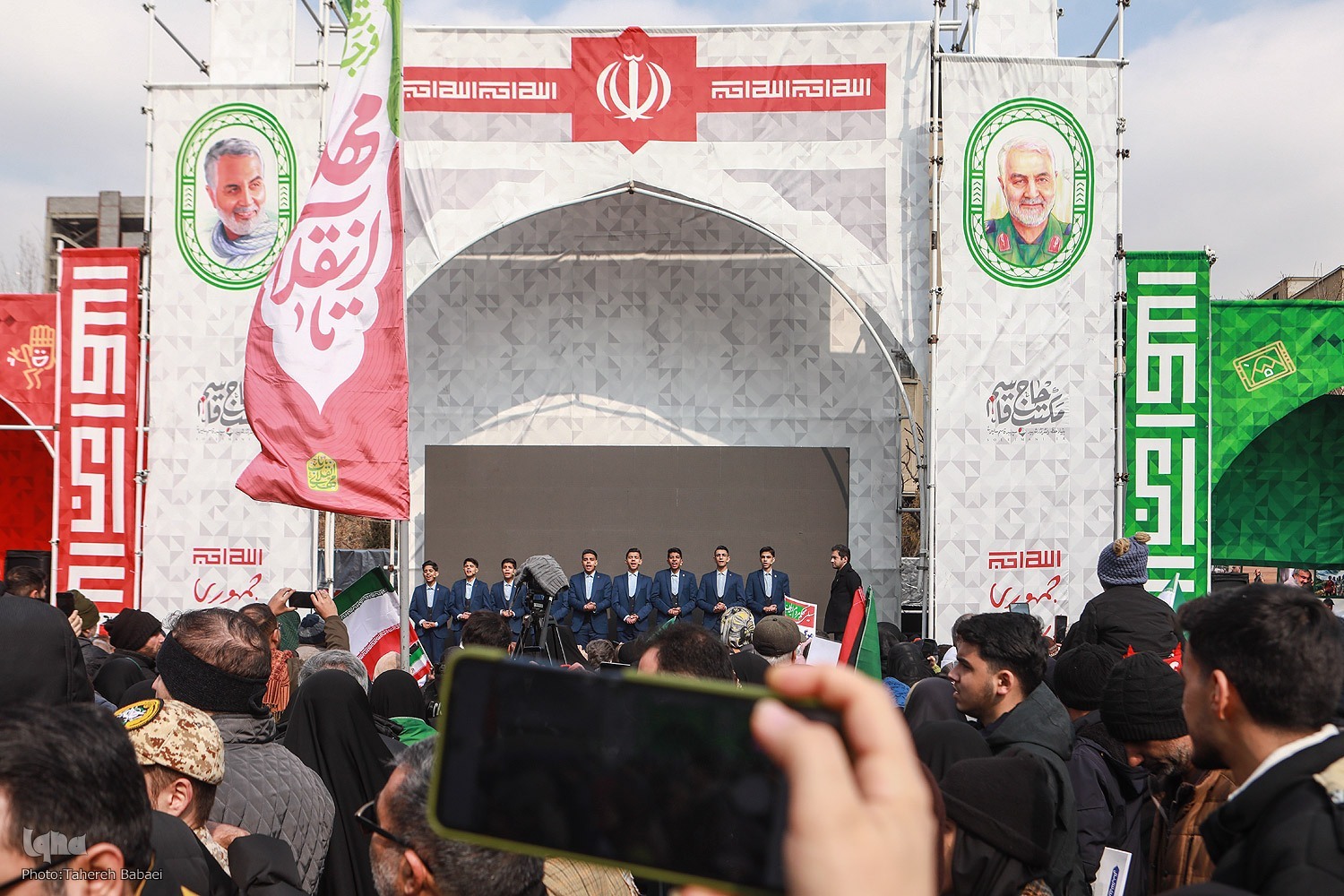 نمایش باشکوه «وفاق ملی» در «جشن حضور»