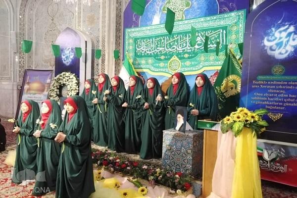 شب شعر بانوان عرب زبان در حرم مطهر رضوی برگزار شد