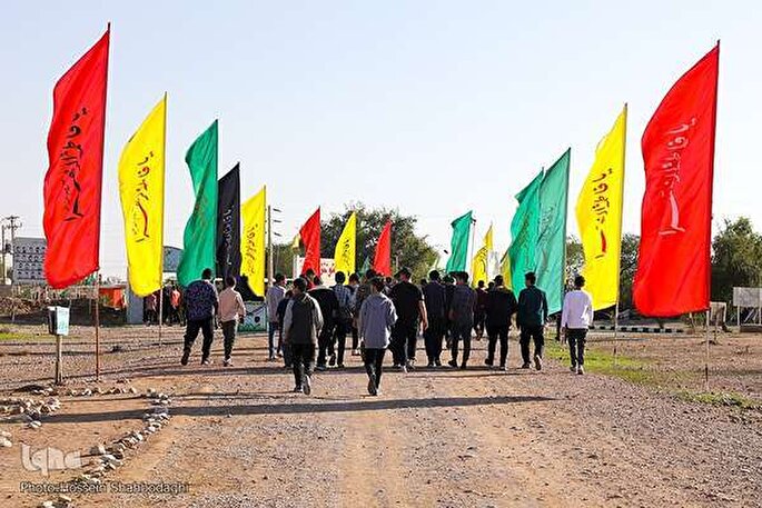 بدرقه ۳۰۰ دانش‌آموز شازندی به اردوی راهیان نور