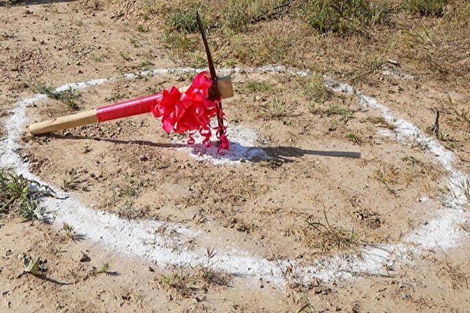 کلنگ‌زنی مدرسه سه کلاسه در سراوان با مشارکت خیر بین‌المللی