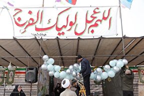 فیلم| آماده‌سازی مواکب مسیر پیاده‌روی نیمه شعبان در قم