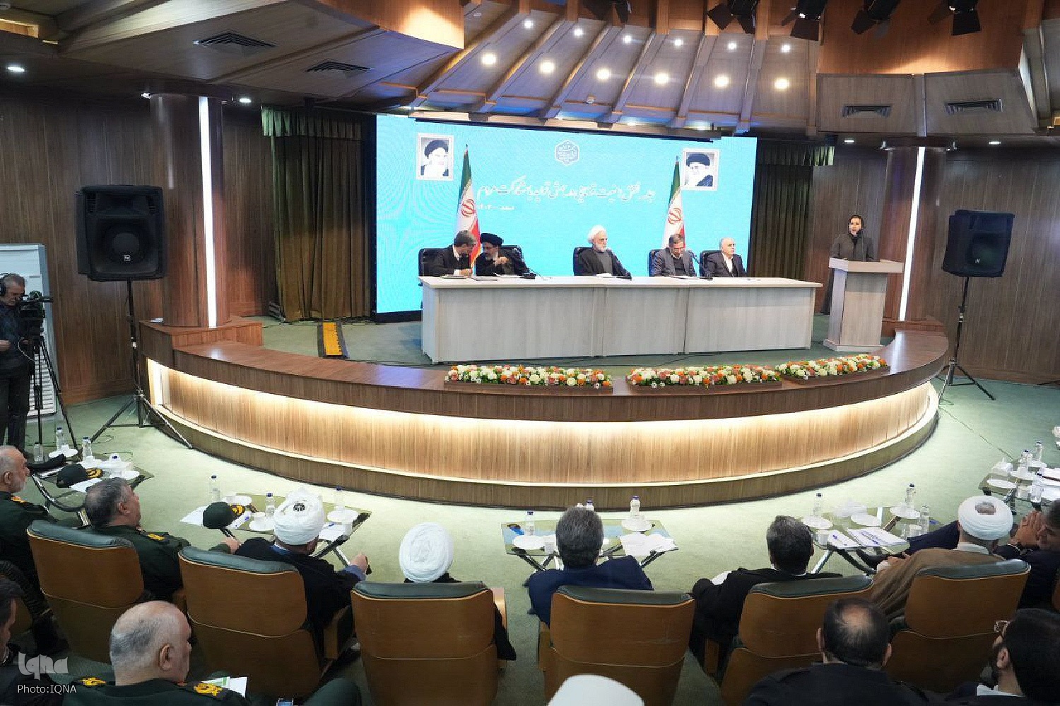 حضور رئیس قوه قضائیه در جلسه نقش امنیت قضایی در جهش تولید با مشارکت مردم در آذربایجان‌غربی‎