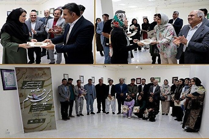 افتتاح نمایشگاه خوشنویسی «نیایش قلم» در زاهدان