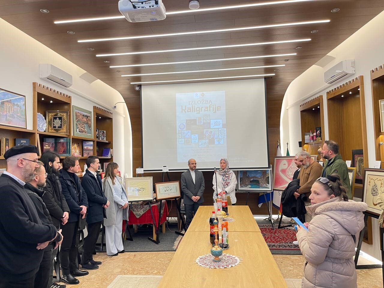 افتتاح نمایشگاه خوشنویسی قرآنی در بوسنی و هرزگوین