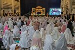 جشن دختران روزه اولی در حرم شاهچراغ(ع)