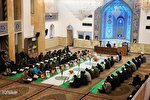 عکس | محفل جزءخوانی قرآن در مسجد جامع نجف‌آباد یزد