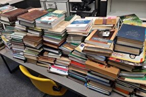 اهدای بیش از ۸۰۰ جلد کتاب پرمخاطب به کتابخانه مرکزی خرم‌آباد