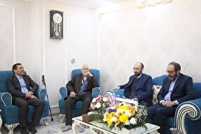 معاون راهبردی قوه قضائیه با خانواده شهیدان ادیبی دیدار کرد