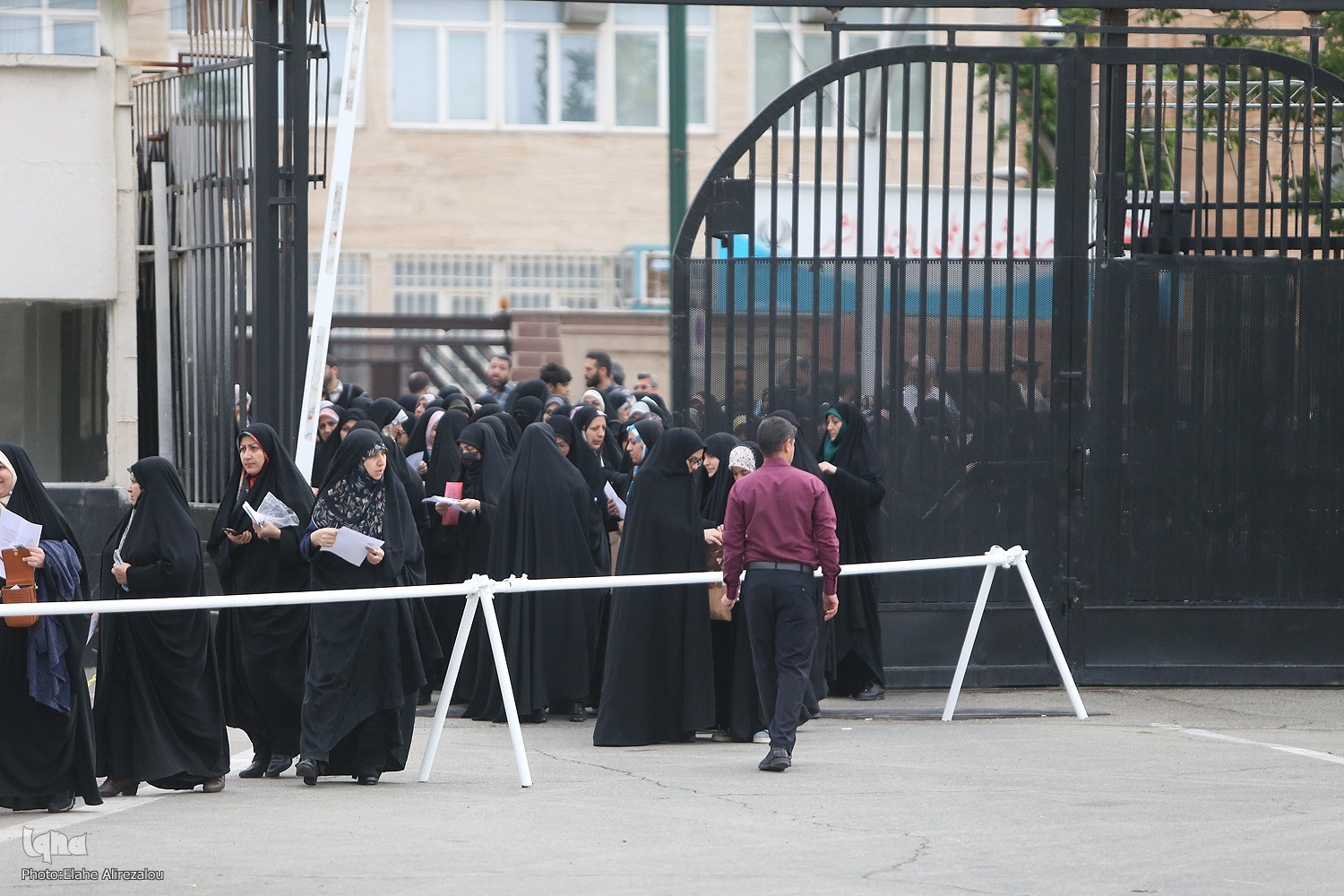 آزمون اعطای مدرک به حفاظ