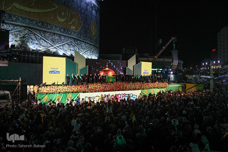 ایران حرم است و ما امام رضایی هستیم