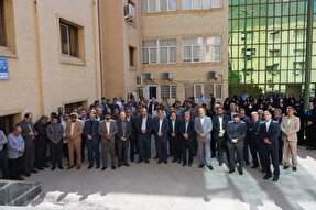 سوگواری شهادت آیت‌الله رئیسی و همراهانش در استانداری لرستان + عکس و فیلم