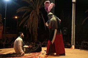 عکس | دومین شب از یازدهمین سوگواره تعزیه ده‌زیار