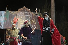 عکس | چهارمین شب از یازدهمین سوگواره ملی تعزیه ده‌زیار