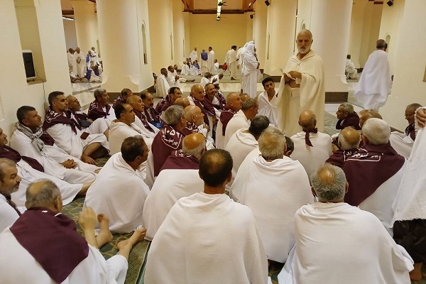 مُحرم‌ شدن زائران در مسجد شجره + فیلم و عکس