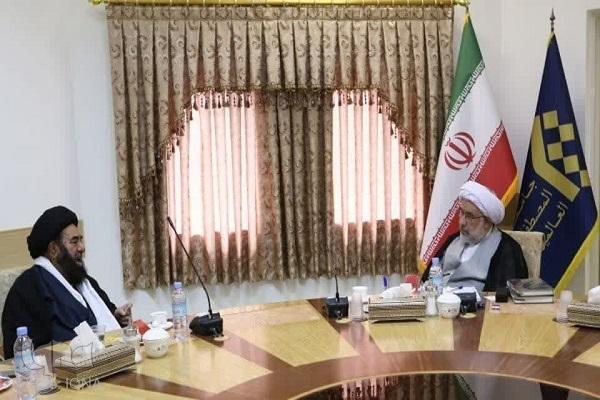 دیدار رئیس مؤسسه امام خمینی(ره) اسلام آباد با رئیس جامعه المصطفی