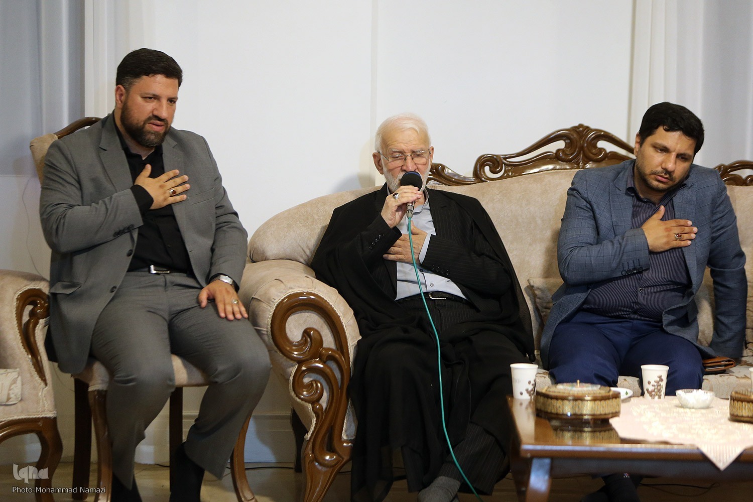 برپایی محفل قرآنی در منزل شهید سپبهد صیاد شیرازی