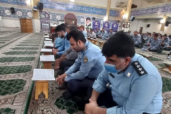 افتتاح مسابقات مقدماتی قرآن نهاجا در مسجد حضرت ولی‌عصر(عج)
