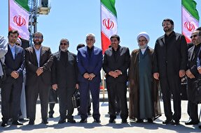 راه آهن رشت به بندر کاسپین افتتاح شد