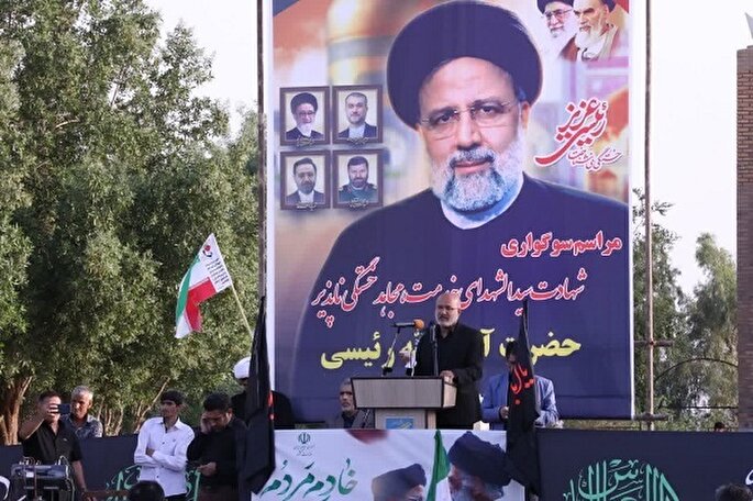 عکس | سوگواری سیدالشهدای خدمت در امام‌زاده سیداکبر(ع) شهرستان دهلران