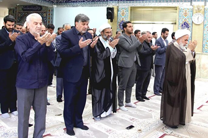 عکس | مراسم یادبود شهدای خدمت در استانداری کرمانشاه