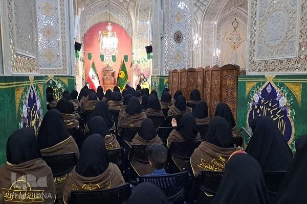 مسابقه حفظ خطبه غدیر در حرم مطهر رضوی برگزار شد