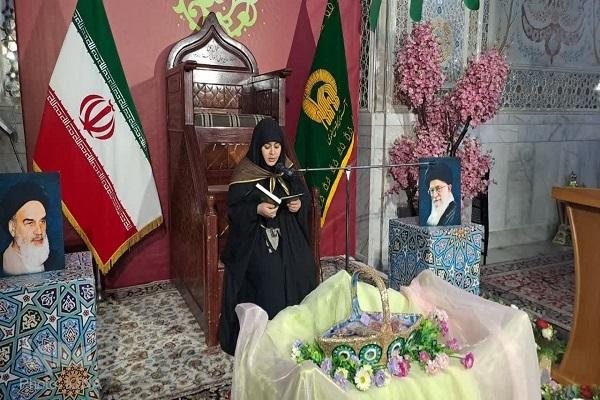 مسابقه حفظ خطبه غدیر در حرم مطهر رضوی برگزار شد