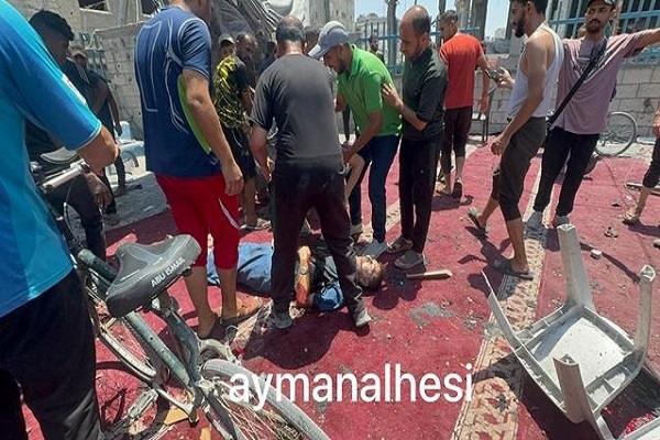 شهادت تعدادی نمازگزار در غزه