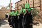 عکس | آیین سینی‌گردانی حضرت قاسم(ع) در اهواز