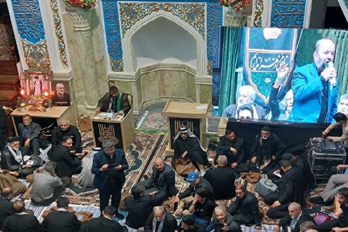 برگزاری آیین بزم‌خوانی پیرغلامان حسینی در کرمان