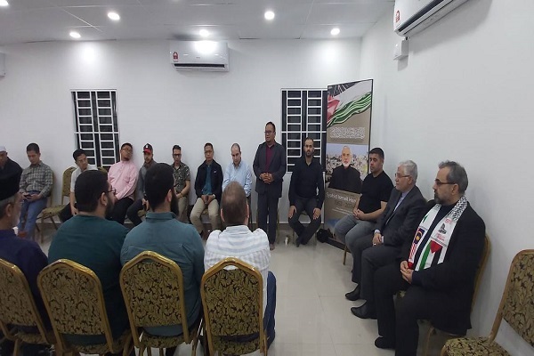 مراسم گرامیداشت شهید اسماعیل هنیه در مالزی 