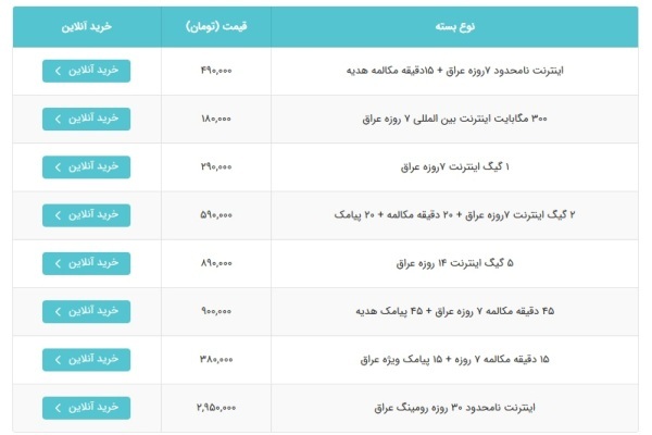 بسته‌های رومینگ ویژه اربعین را از کجا بگیریم