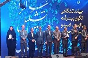 جهادگر نمونه جهاددانشگاهی استان کرمان منتخب کشوری شد