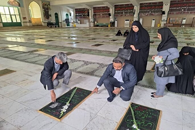تجدید میثاق اعضای جهاد‌دانشگاهی هرمزگان با آرمان‌های شهدا