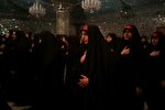عکس | عزاداری دختران بهشتی در حرم مطهر حضرت معصومه(س)