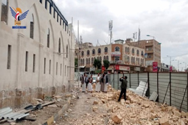 تداوم اجرای پروژه شبیه‌سازی مسجدالاقصی در یمن + عکس